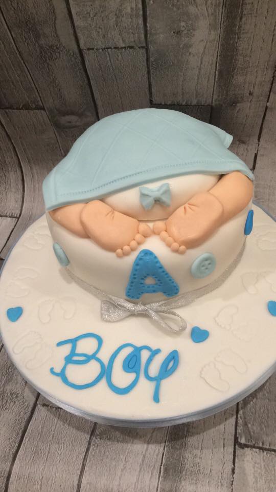 chritening cakes North Wales